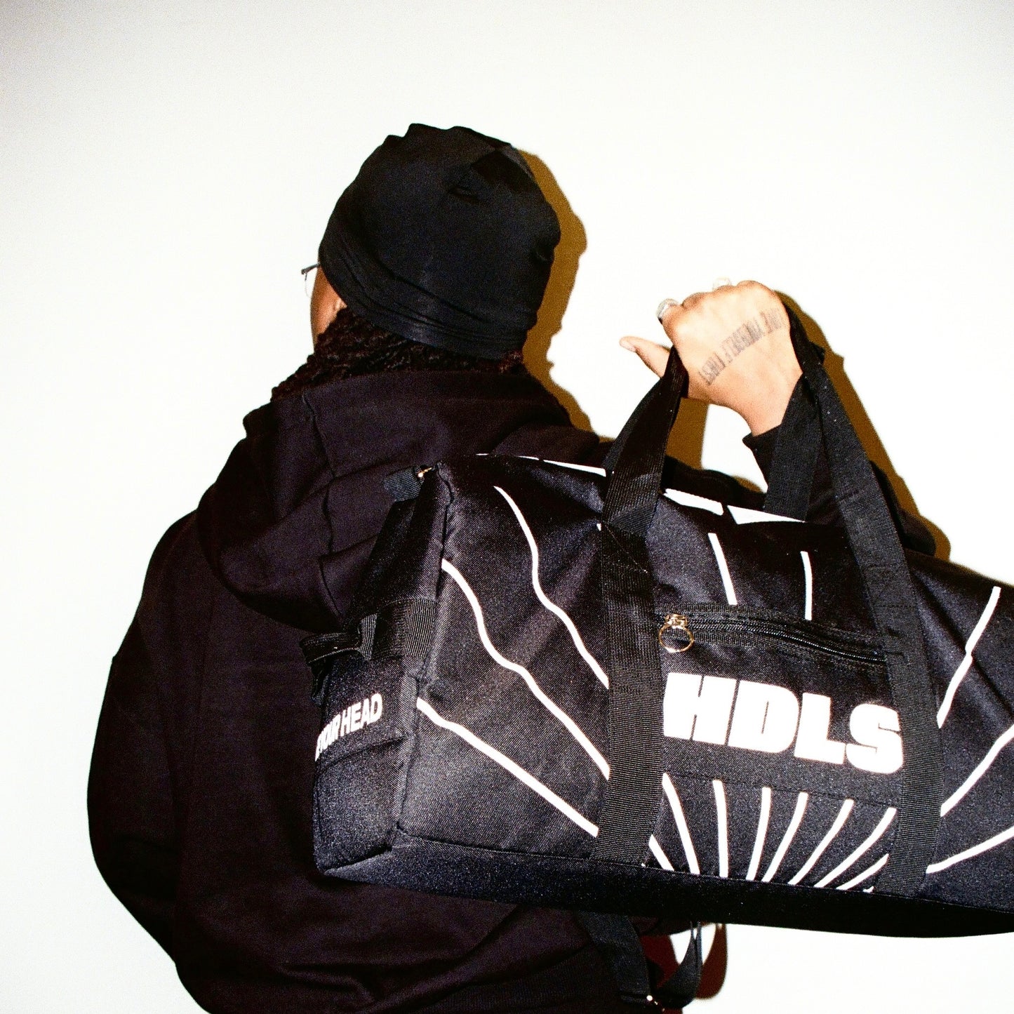 HF® BLACK DUFFLE BAG
